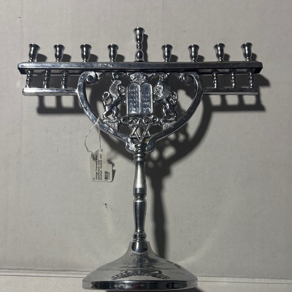 Vintage Elegant Cromwell  Menorah - Picture 1 of 14